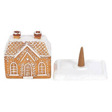 Load image into Gallery viewer, Christmas Gingerbread House Incense Cone Burner