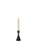 Load image into Gallery viewer, Forged Gunmetal Candlestick