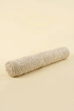 Load image into Gallery viewer, Ivory Velvet Cutwork Bolster