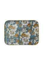 Load image into Gallery viewer, Block Print Enameled Tray