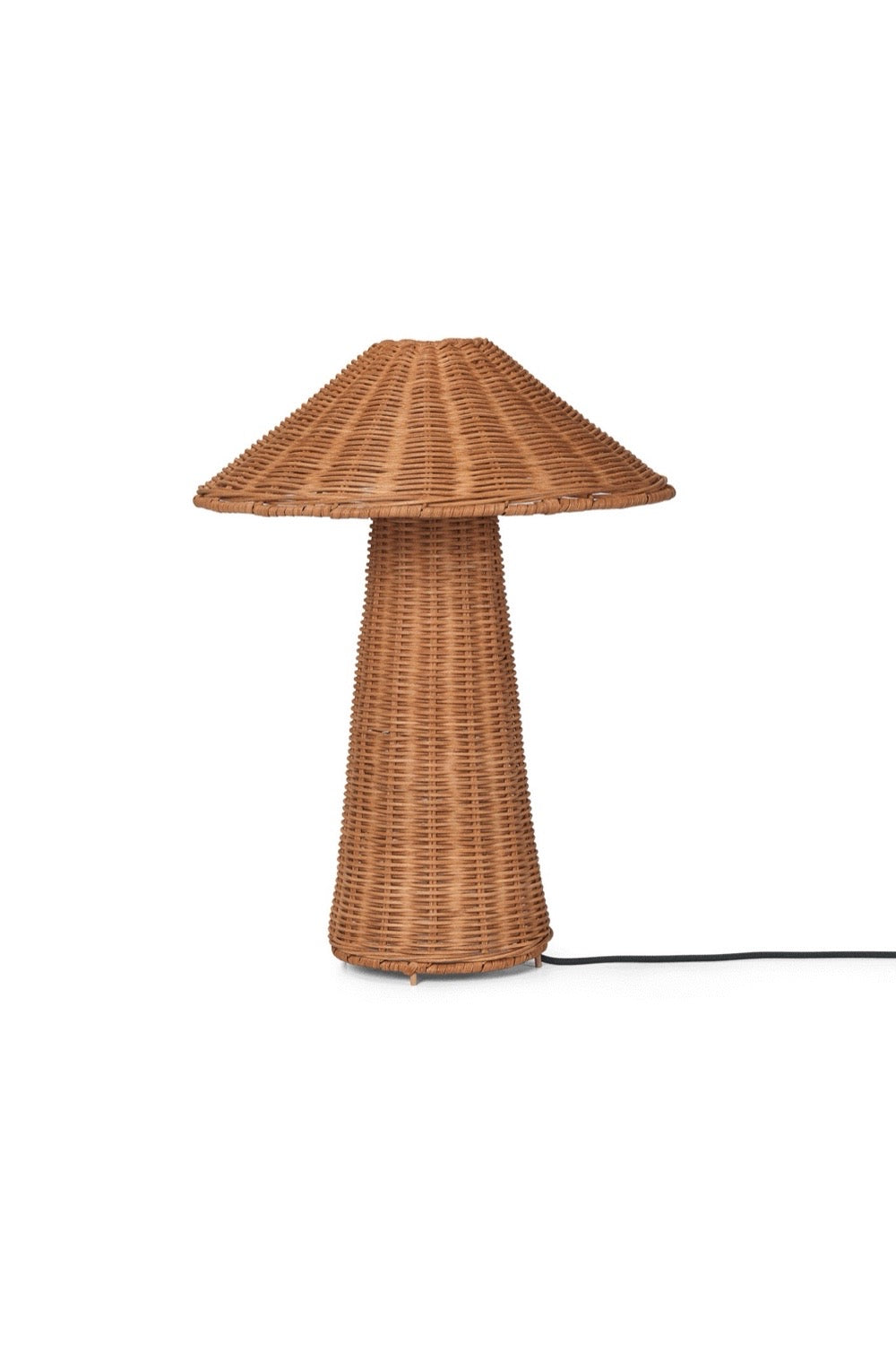 Duo Rattan Table Lamp