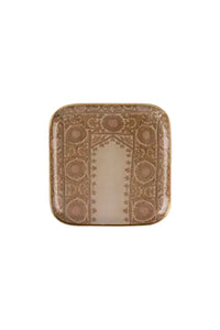 Block Print Enameled Tray