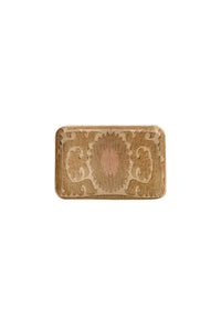 Block Print Enameled Tray