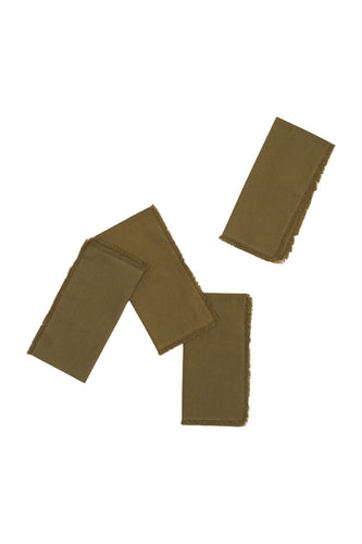 Fringe Edge Dinner Napkin