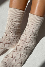 Load image into Gallery viewer, Le Bon Shoppe Modal Eyelet Socks