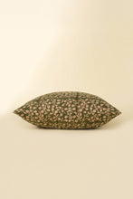 Load image into Gallery viewer, Wildvine Block Print Pillow, Olive