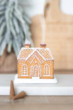 Load image into Gallery viewer, Christmas Gingerbread House Incense Cone Burner