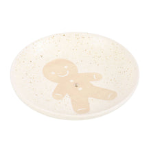 Load image into Gallery viewer, Gingerbread Man Ceramic Incense Holder Plate