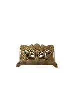 Load image into Gallery viewer, Art Nouveau Brass Letter or Napkin Holder
