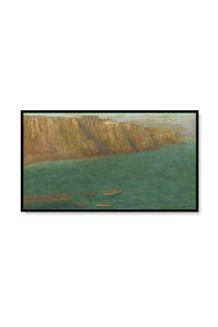 Sea Cliff Frame TV Art